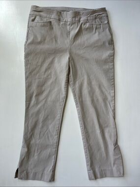 CHICO’S Classic Ankle Length Beige Pants